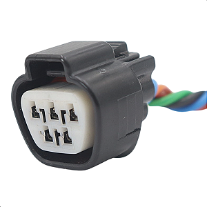 Chicote 5 Vias Limpador Para-brisa Honda New Civic Terminal 2.8mm