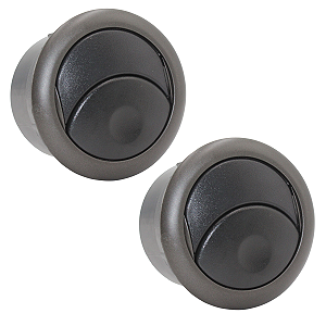 Par Difusor De Ar Grafite Logan Sandero 2007 Até 2014 Duster 2011 Até 2015