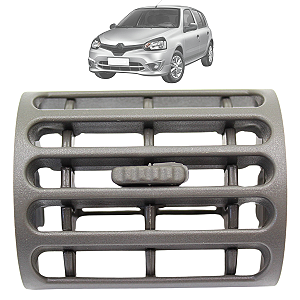 Difusor Saida De Ar Lateral Clio 2000 01 A 2016 Cinza Claro