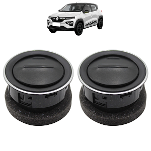 Par Difusor Grade Ar Lateral Kwid 2017 2018 2019 2020 2021 2022 Prata