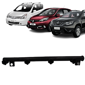 Flauta Bico Injetor Combustível Clio Scenic Sandero Duster Nissan Livina 1.6 16V