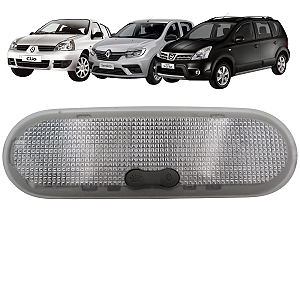 Lanterna Luz Teto Clio Logan Sandero March Versa Livina