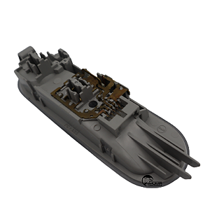 Lanterna Luz Teto Clio Logan Sandero Duster Livina Versa 2 Botão