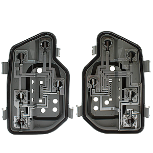 Par Placa Circuito Lanterna Traseira Polo Hatch 2003 Até 2006