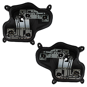 Par Circuito Placa Lanterna Traseira Agile 2009 Até 2016