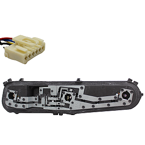 Circuito Lanterna Placa Traseira + Chicote Plug Novo Uno Vivace 2014 Até 2019