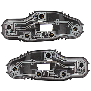 Kit 02 Circuito Soquete Lanterna Traseira VW UP 2012 Até 2018
