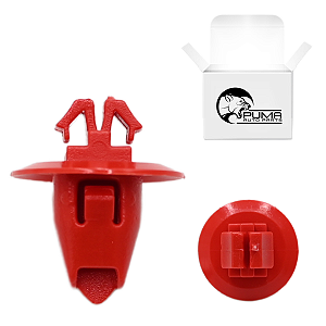 Grampo Moldura Para Lama Vermelho Hilux SW4 2011 2012 2013 2014 2015