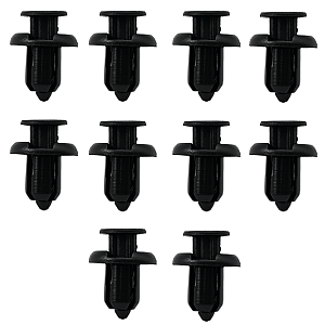 10 Grampo Para Choque Grade Radiador Honda Chery Mazda Subaru