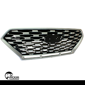 Grade Frontal Radiador Prata Com Moldura Creta 2022 2023 2024