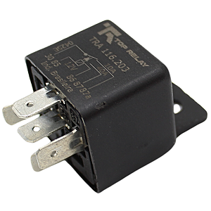 Relé Auxiliar Universal Reversor Calefaçã 40 Amp 5 Terminais 12v