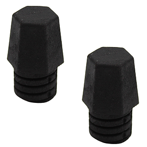 02 Batente Calco Borracha Regulagem Capo Ka Fiesta Ecosport