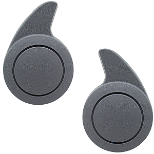 Par Alavanca Inclinação Regulagem Banco Palio Strada Argo Uno Fiorino Mobi Cinza