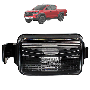 Lanterna Luz De Placa Traseira Hilux 2016 17 18 19 até 2023