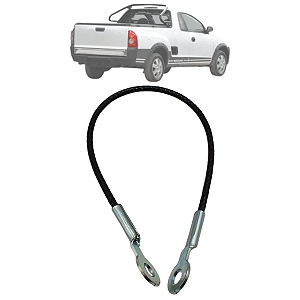 Cabo Aço Tampa Traseira Montana 2011 Até 2020