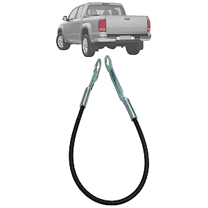 Cabo Aço Tampa Caçamba Traseira Amarok 2010 Até 2020