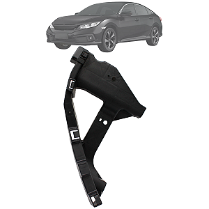 Suporte Guia Farol Esquerdo Civic 2017 Até 2021