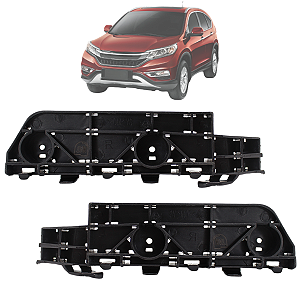 Kit 02 Suporte Guia Para Choque Dianteiro CRV 2007 Até 2011
