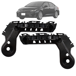 Kit 02 Guia Para Choque Dianteiro Corolla 2020 Até 2025