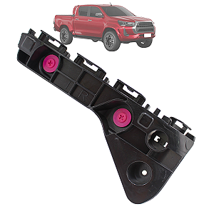 Suporte Guia Para Choque Dianteiro Hilux 2021 Até 2025