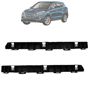 Kit 02 Suporte Guia Para Choque Traseiro IX35 2011 Até 2015