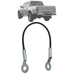 Cabo De Aço Tampa Caçamba Traseira Hilux 2005 Até 2015