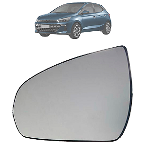 Subconjunto Lente Retrovisor Com Base Fita HB20 2023 2024