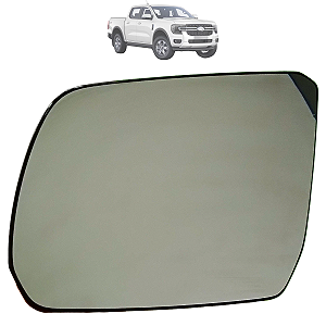 Subconjunto Lente Espelho Retrovisor Com Base Ranger 2023 2024 Esquerdo Original