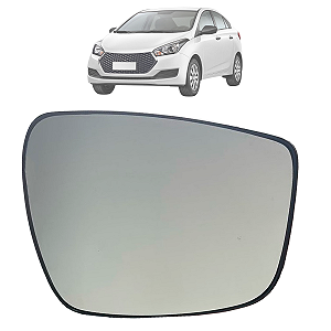 Subconjunto Lente Espelho Retrovisor Com Base HB20 2013 Até 2019 Original