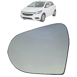 Lente Retrovisor Com Base Onix 2013 Até 2019 Original