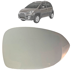 Lente Espelho Retrovisor Base Idea 2011 Até 2016 Original