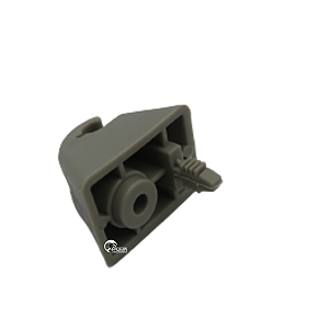 Par Presilha Suporte Do Quebra Sol Corsa Novo Hatch Sedan 2002 Até 2012 Meriva 2004 Até 2011 Montana 2003 Até 2012