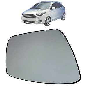 Lente Espelho Retrovisor Com Base Ford Ka 2014 2015