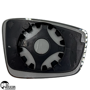 Lente Espelho Retrovisor Base Gol Fox 2010 Até 2014