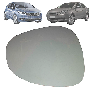 Lente Espelho Retrovisor Base Grand Siena Palio 2012 Até 2018