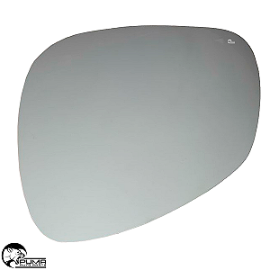 Par Lente Do Espelho Retrovisor Com Base Fiat Mobi 2015 Até 2023