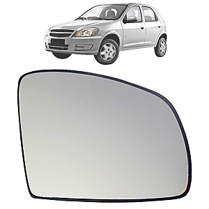 Lente Com Base Espelho Retrovisor Celta 2006 Até 2012 Original