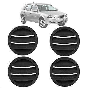 04 Difusor De Ar Gol Parati Saveiro G3 1999 Até 2005 G4 2006 Até 2014 Grafite