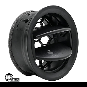 Difusor De Ar Amarok 2011 Até 2016 Preto Com Aro Prata