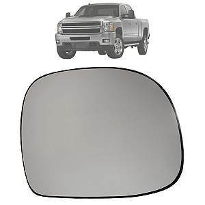 Lente + Base Espelho Retrovisor S10 Blazer Silverado 1995 Até 2011