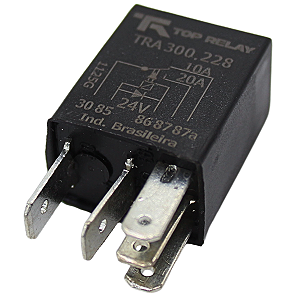 Mini Relé Auxiliar 5 Terminais 24V 10/20A Mercedes-Benz