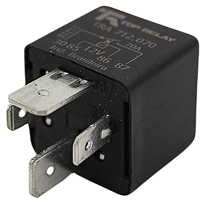 Relé Auxiliar Automotivo 12V 4 Terminais 70A Sem Suporte