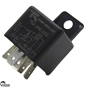 Relé Auxiliar Universal 5 Terminais 24v 40/10a Com Suporte