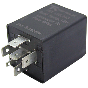Rele Temporizador Limpador Parabrisa 12v Gol/Passat/Parati/Saveiro 6 Terminais