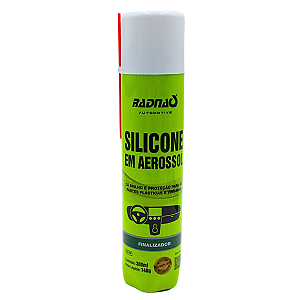 Spray Silicone Aerossol Carro Barco Esteira 300ml Unitário