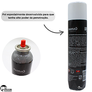 Óleo Spray Desengripante WD Antiferrugem Radnaq 300ml