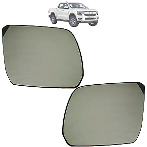 Par Lente Espelho Retrovisor Com Base Ranger 2023 2024