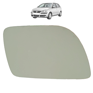 Lente Espelho Retrovisor Base Polo 2002 Até 2008 Original