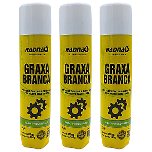 Spray Graxa Branca Aerossol Lubrificante 900ml