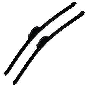 Par Limpador Palheta Silicone Universal 18 Polegadas Gancho